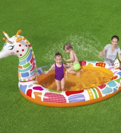 Sprinklerbassin - 266x157cm - Groovy Giraffe Sprayer>Bestway New