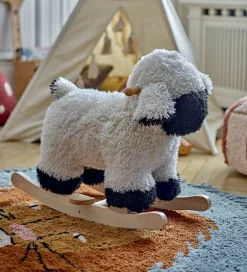 Mini Gyngehest - Dolly - Får - Hvid>Bloomingville Best
