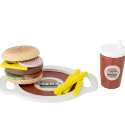 Mini Legetøjsmad - Jools - Burger - 13 Dele - Brun>Bloomingville Sale