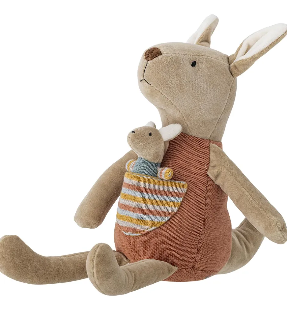 Stofdukke - 33 cm - Clover - Brun>Bloomingville Online