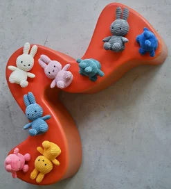 Bamse - 23 cm - Miffy ECO Corduroy - Grey><noscript><img width=