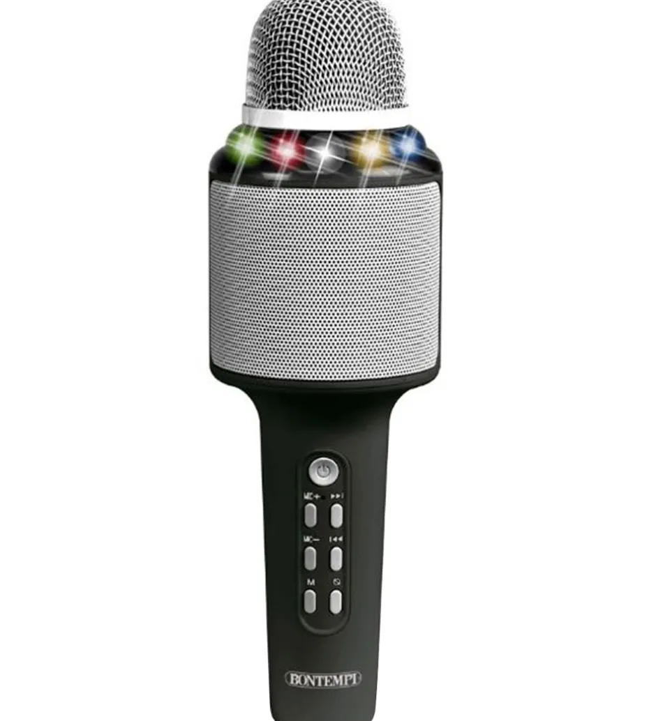 Mikrofon m. Lys - Trådløs - Karaoke>Bontempi New