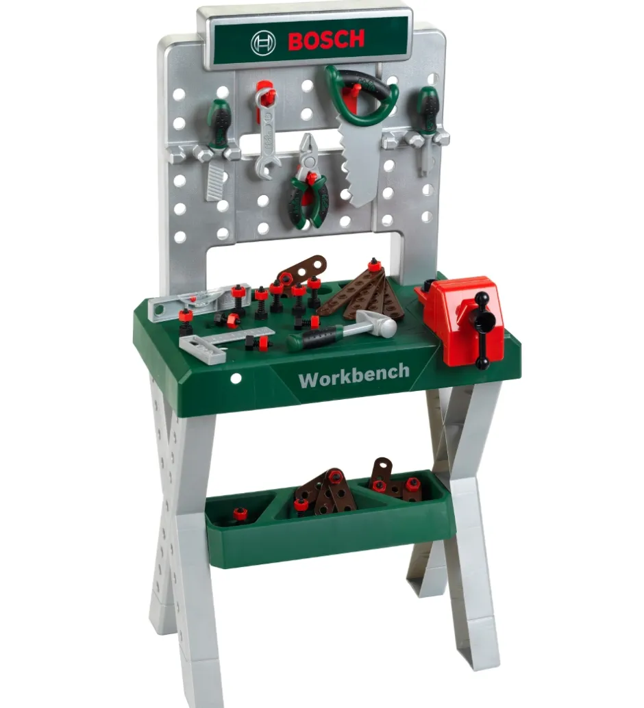 Arbejdsbænk - Legetøj - Mørkegrøn/Sølv>Bosch Mini New