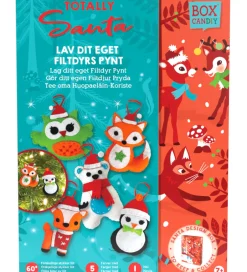 Kreasæt - Filtdyr-pynt - Totally Santa>BOX CANDIY Best