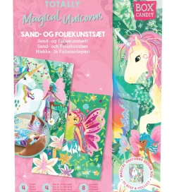 Kreasæt - Sand- og Foliekunstsæt - Magical Unicorns>BOX CANDIY Hot