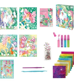 Kreasæt - Sand- og Foliekunstsæt - Magical Unicorns>BOX CANDIY Hot