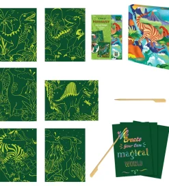 Kreasæt - Skrabekunst-kortsæt - Totally Dinosaurs>BOX CANDIY Discount