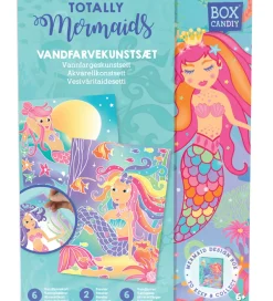 Kreasæt - Vandfarvekunstsæt - Totally Mermaids>BOX CANDIY Online