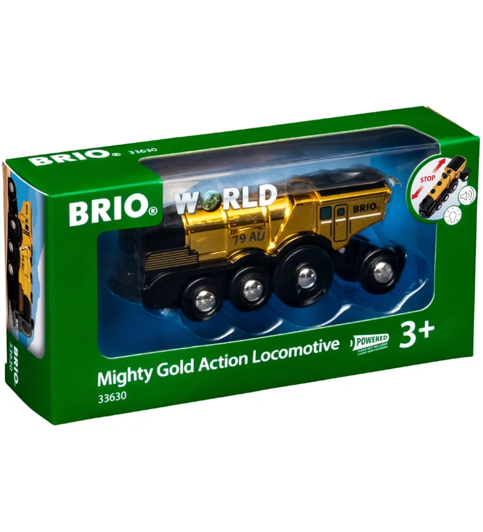 Actionlokomotiv - Batteridrevet - Guld 33630>BRIO Best