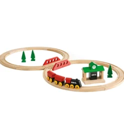 Classic Togsæt - 22 dele - Træ 33028>BRIO Clearance