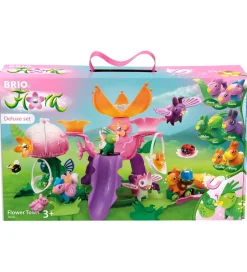 Flora Blomsterby m. Figurer - 47 Dele>BRIO Discount