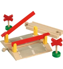 Jernbaneoverskæringer - 4 dele - Træ 33388>BRIO Sale