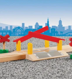 Jernbaneoverskæringer - 4 dele - Træ 33388>BRIO Sale