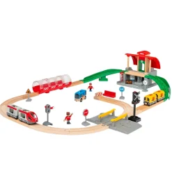 Legetøj - Centralstation sæt - 37 dele 33989>BRIO Best