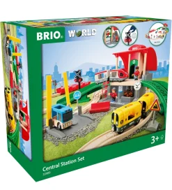 Legetøj - Centralstation sæt - 37 dele 33989><noscript><img width=