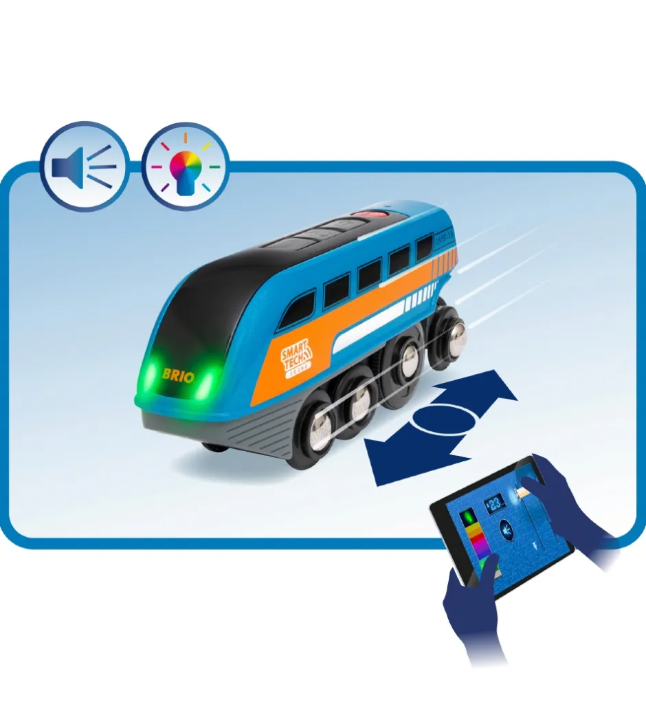 Lokomotiv - Startsæt - Smart Tech - 2 Dele 33971>BRIO Outlet