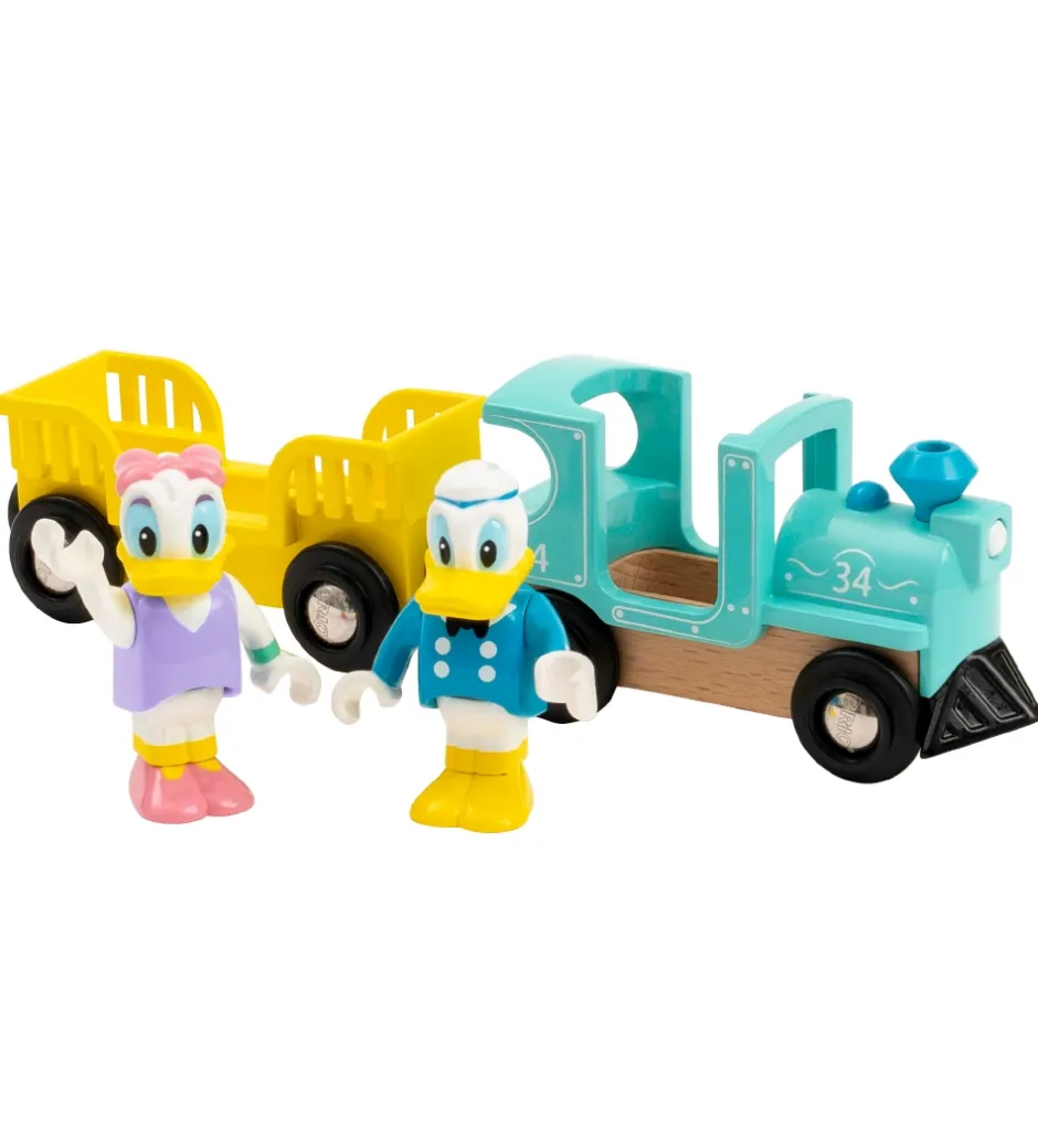 Tog m. Anders & Andersine - Blå/Gul 32260>BRIO