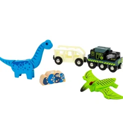 World Batteridrevet Tog Med Dinosaur m. Lyd og Lys - 36096>BRIO Online