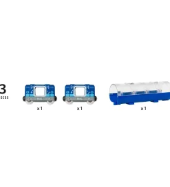 World Metro m. Tunnel - 3 dele - Selvlysende 33970>BRIO Outlet