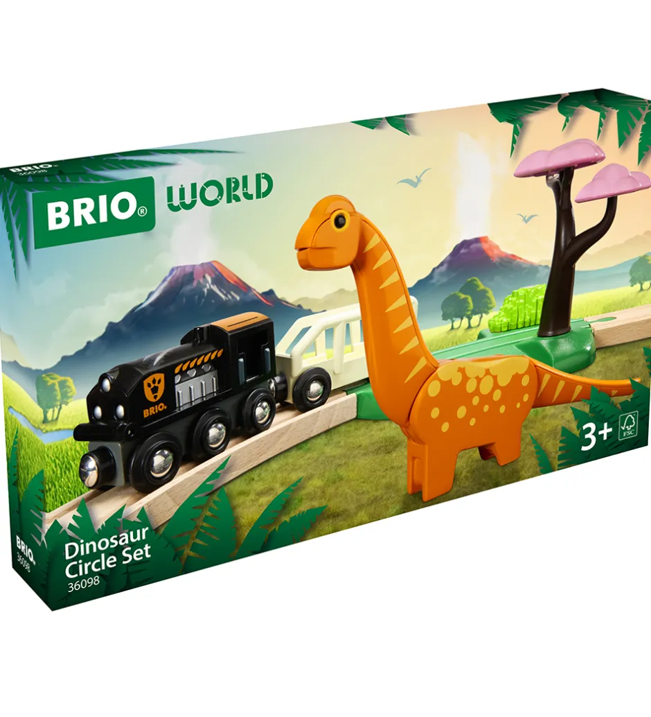 World Togbane - Cirkelsæt Dinosaur - 12 Dele - 36098>BRIO