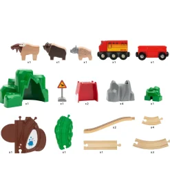World Togbanesæt - Nordic Animal Set - 26 Dele 33988>BRIO