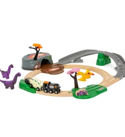 World Togbanesæt m. Dinosaurer - 21 dele - 36094>BRIO Sale