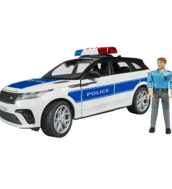 Politibil - Range Rover Velar m. Lys/Lyd og Kører - 02890>Bruder New