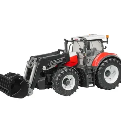 Traktor - Steyr 6300 Terrus CV m. Frontlæsser - 03181>Bruder Best