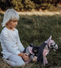 Krammepony - Lucky - 30 cm. - Grå><noscript><img width=