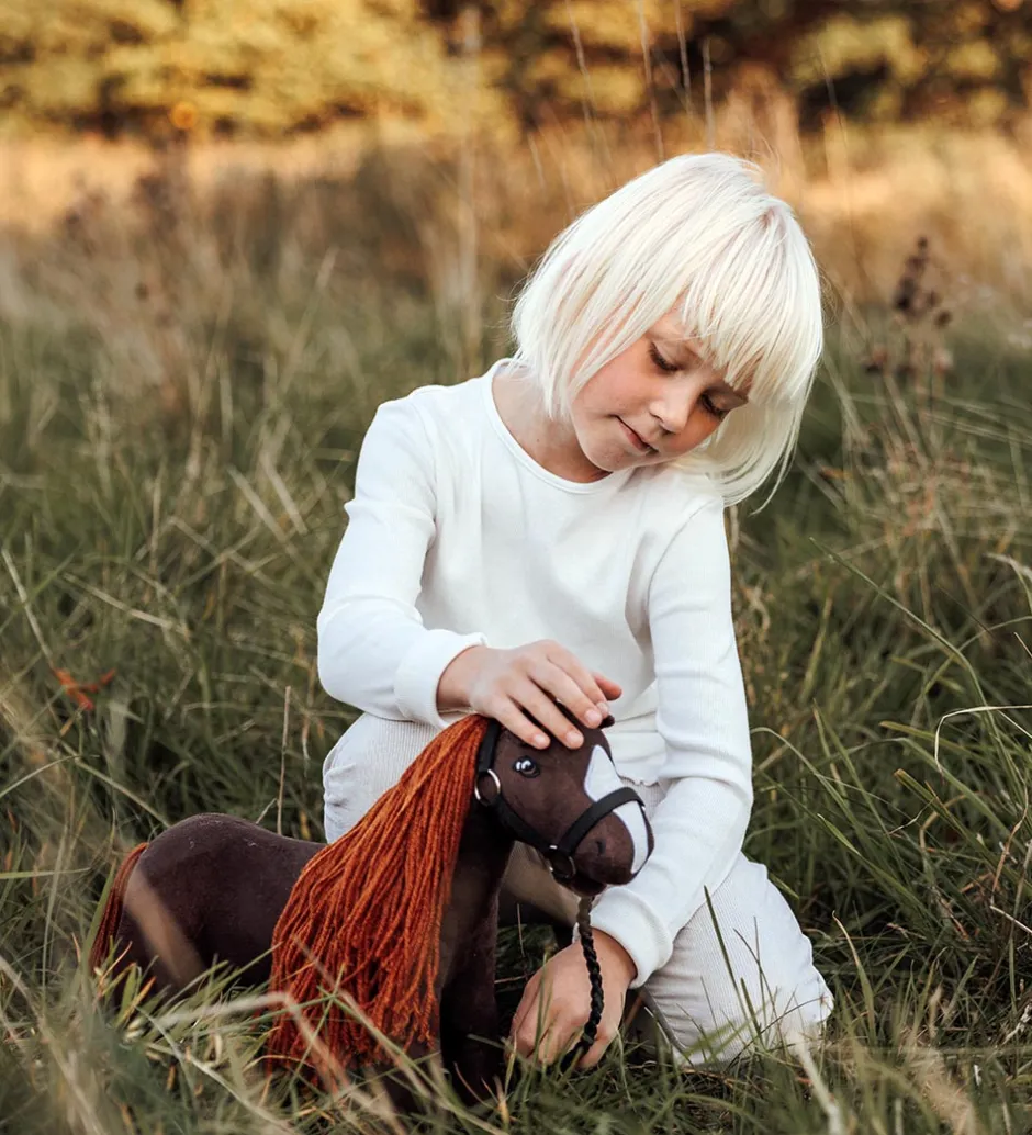 Krammepony - Pixie - 30 cm. - Brun>by ASTRUP Hot