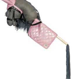 Sadelunderlag Til Kæpheste - Pink m. Glimmer>by ASTRUP Best