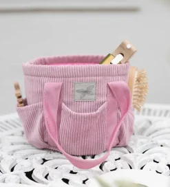 Strigletaske Til Kæpheste - Fløjl - Rosa><noscript><img width=