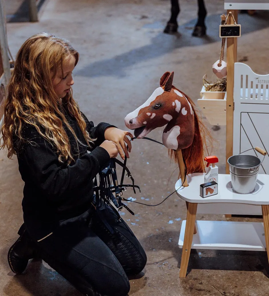 Styling Skammel Til Kæphest - hvid>by ASTRUP Sale