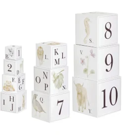 Stableklodser - 10 stk. - Alphabet Animals>Cam Cam New