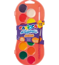 Akvarelmaling - 12 Farver - Neon>Carioca Sale