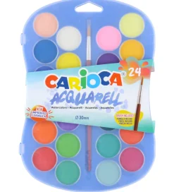 Akvarelmaling - 24 Farver>Carioca Online