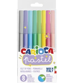 Tuscher - 8 stk - Pastel>Carioca Clearance