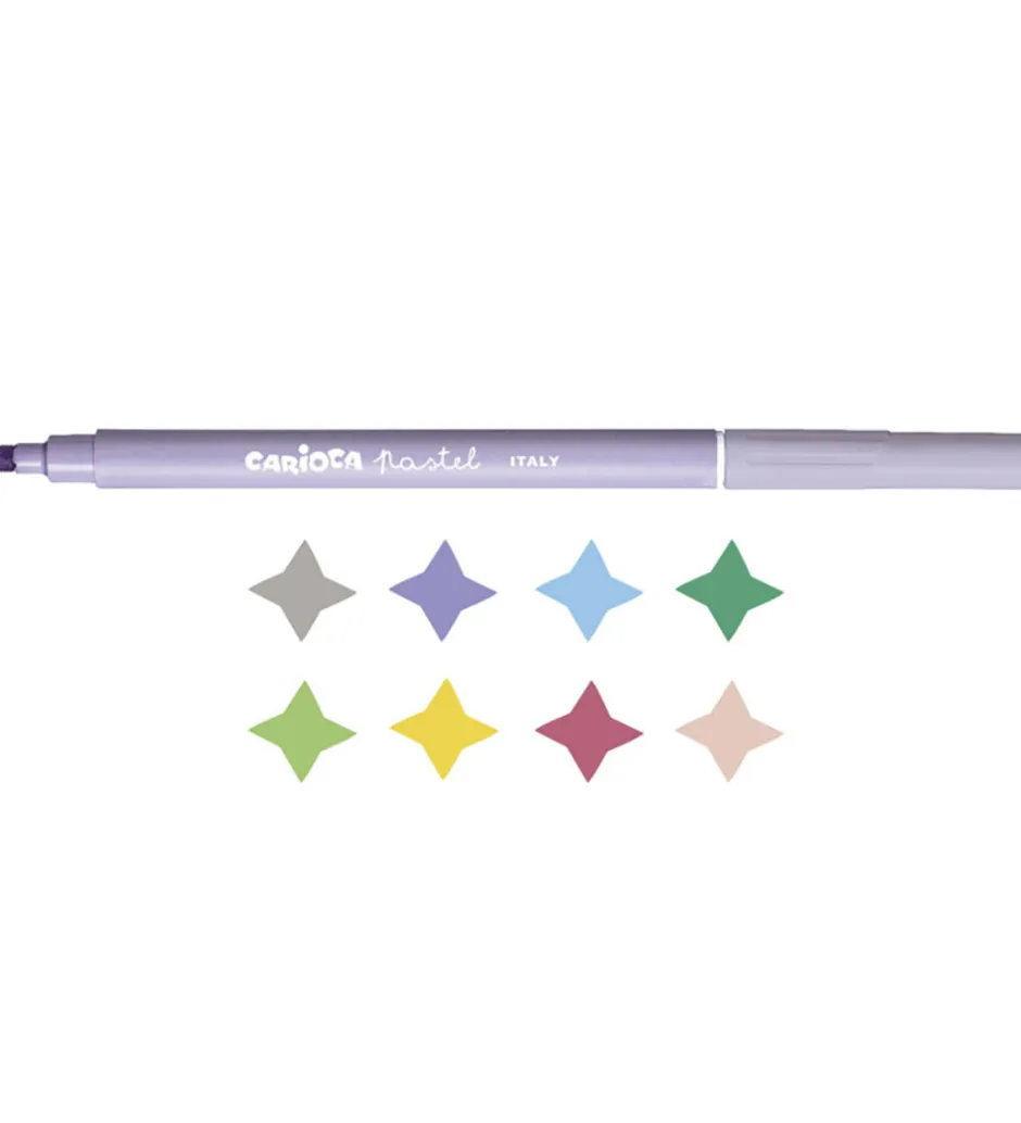Tuscher - 8 stk - Pastel>Carioca Clearance