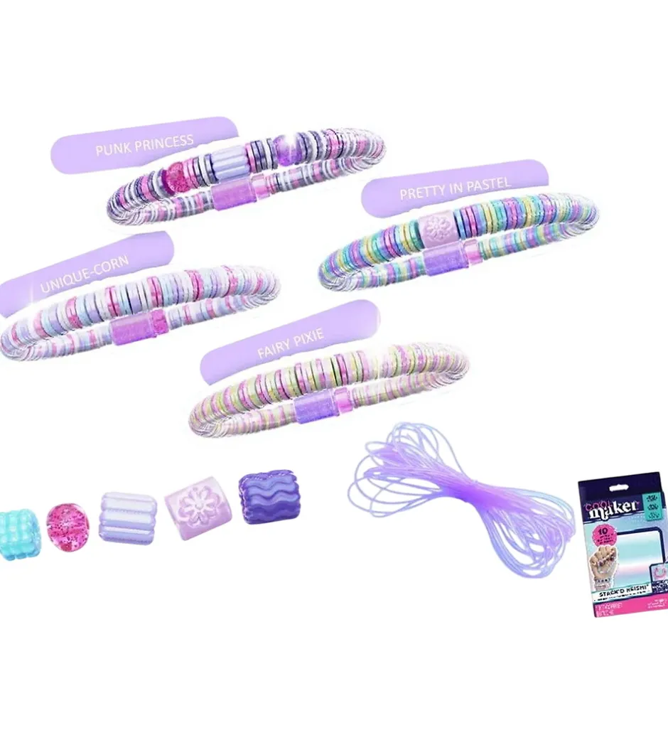 Smykkesæt - Stack'd Heishi Expansion Pack>Cool Maker Sale