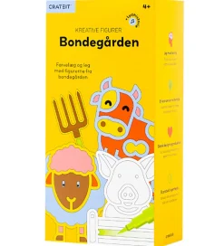 Kreasæt - Bondegården - Træ - Lydhistorie - Sjov på Gård>Crateit Online