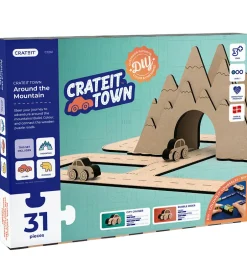 Kreasæt - Town - Træ - Rundt Om Bjerget - 31 Del>Crateit Outlet