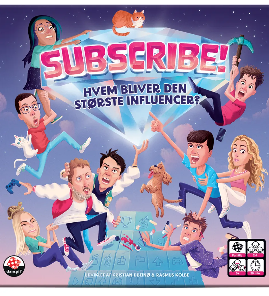 Brætspil - Subscribe>Danspil Sale