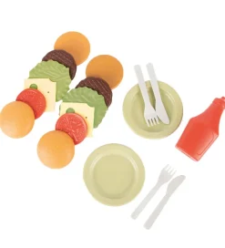 BIO Plastic Burgersæt - 19 Dele>Dantoy Best