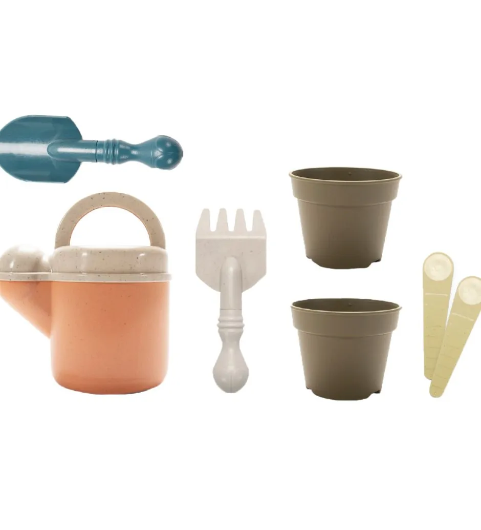 BIO Plastic Plantesæt - 7 dele - Multifarvet>Dantoy Best