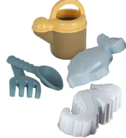 BIO Plastic Sandsæt - 4 Dele - Grøn/Blå>Dantoy Best