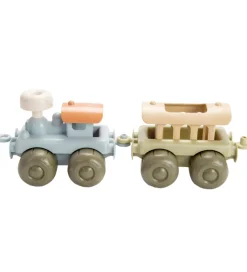 BIO Plastic Tog m. Vogn - 21 cm - Pastel>Dantoy Outlet