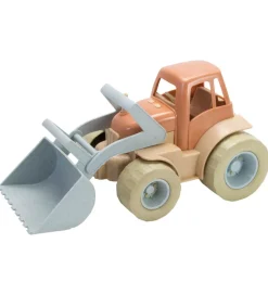 BIO Plastic Traktor m. Grab - 29 cm - Pastel>Dantoy Discount