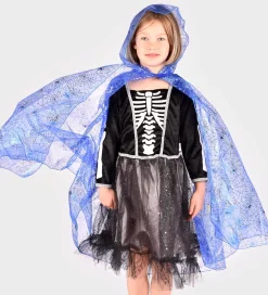 Udklædning - Cape Spiderweb - Blå><noscript><img width=