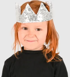 Udklædning - Crown Silver Sequin>Den Goda Fen Hot