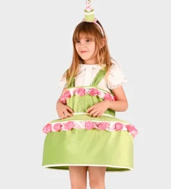 Udklædning - Dress Cake w Diadem - Green>Den Goda Fen Discount